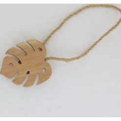 maxibazar Embrasse Bois Aimantee Salvador Mm Frene- Accessoires A Rideaux