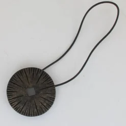 maxibazar Embrasse Bois Aimantee Thao Mm Noir Or- Accessoires A Rideaux