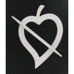 maxibazar Embrasse Bois Fjord Gm Blanc- Accessoires A Rideaux