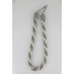 maxibazar Embrasse Cable Coton Blanc- Accessoires A Rideaux