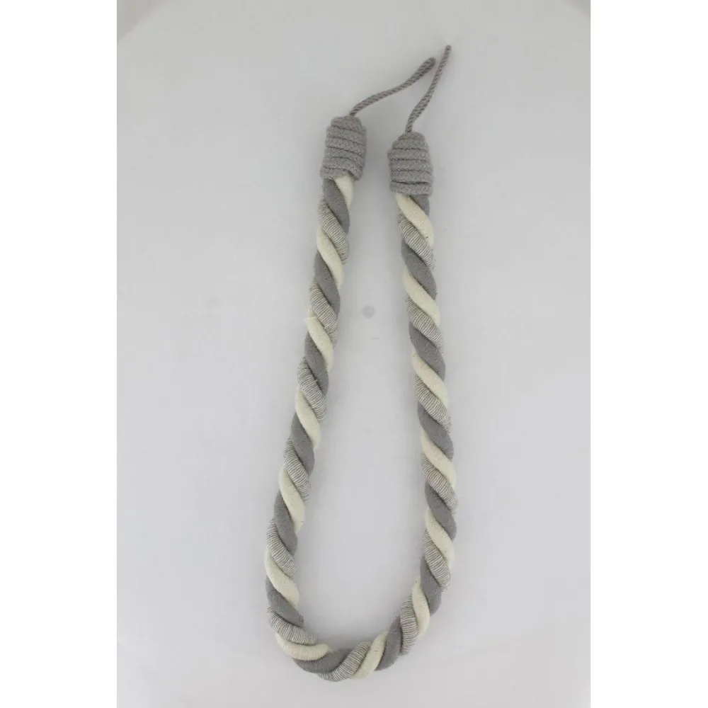 maxibazar Embrasse Cable Coton Blanc- Accessoires A Rideaux