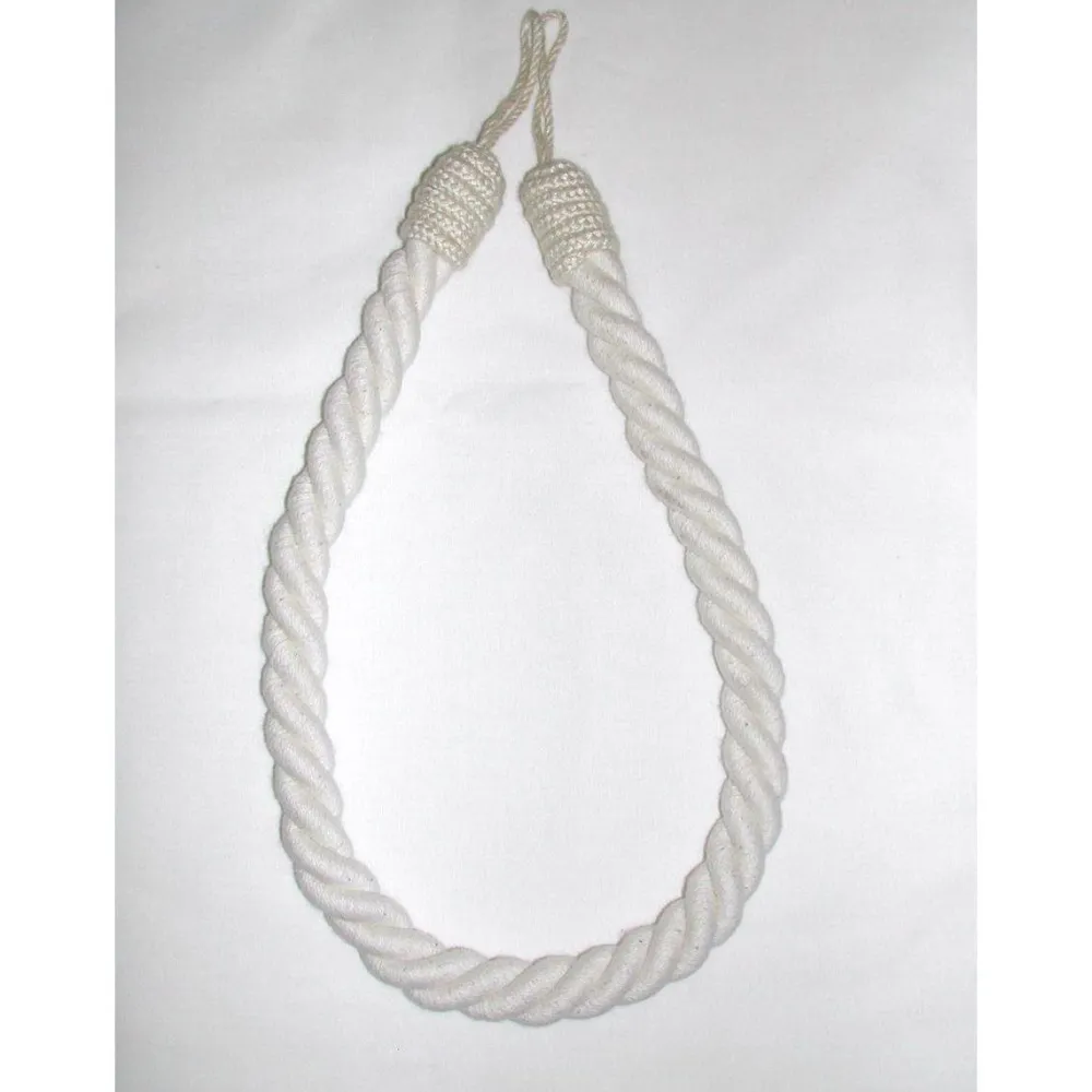 maxibazar Embrasse Cable Coton Ecru- Accessoires A Rideaux