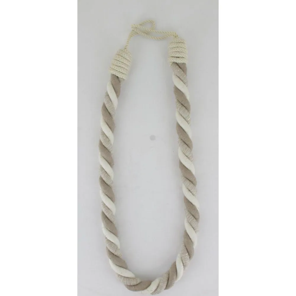 maxibazar Embrasse Cable Coton Taupe- Accessoires A Rideaux