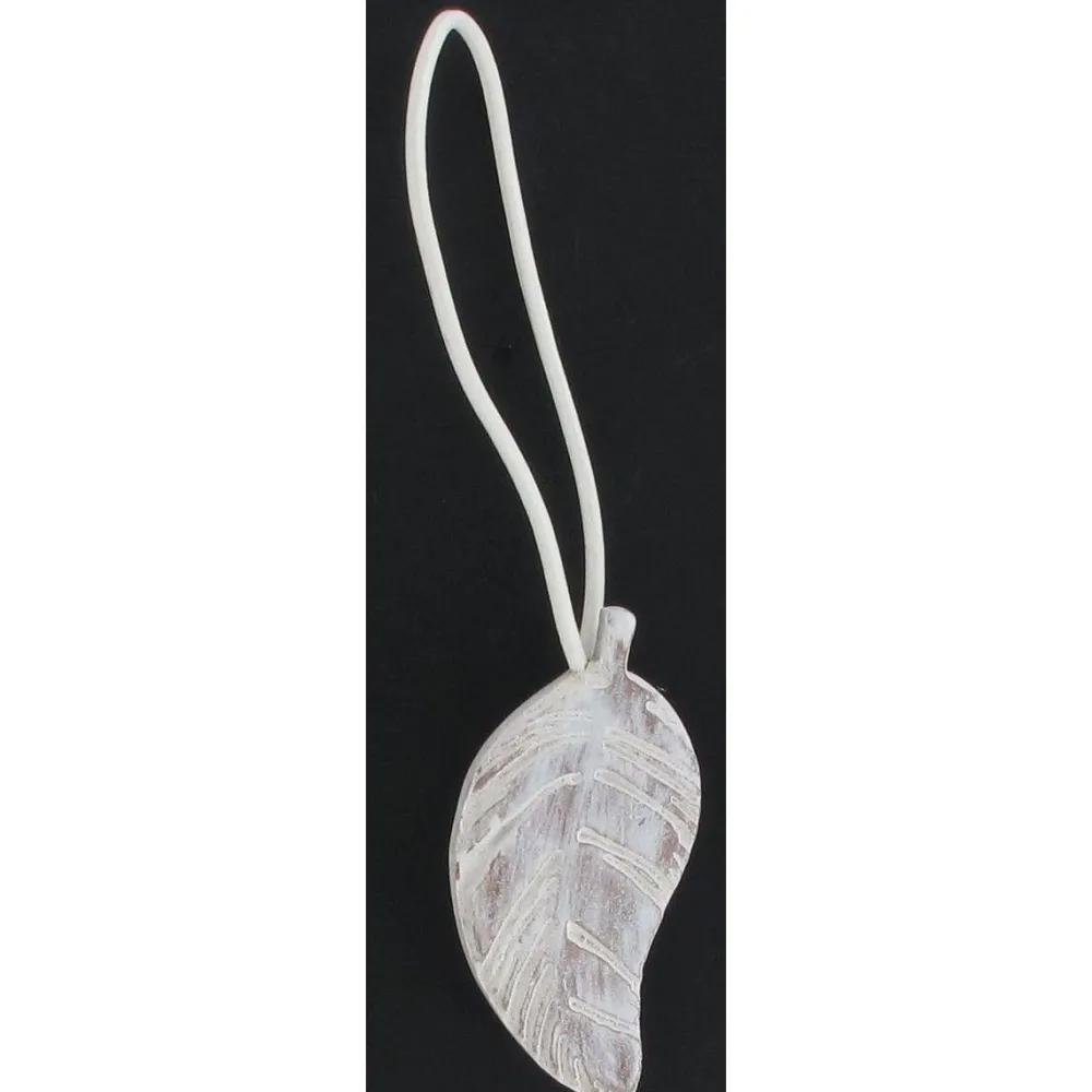 maxibazar Embrasse Mdf Aimantee Sonora Pm Blanc- Accessoires A Rideaux