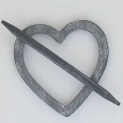 maxibazar Embrasse Mdf Suzon Pm Gris Anthracite- Accessoires A Rideaux