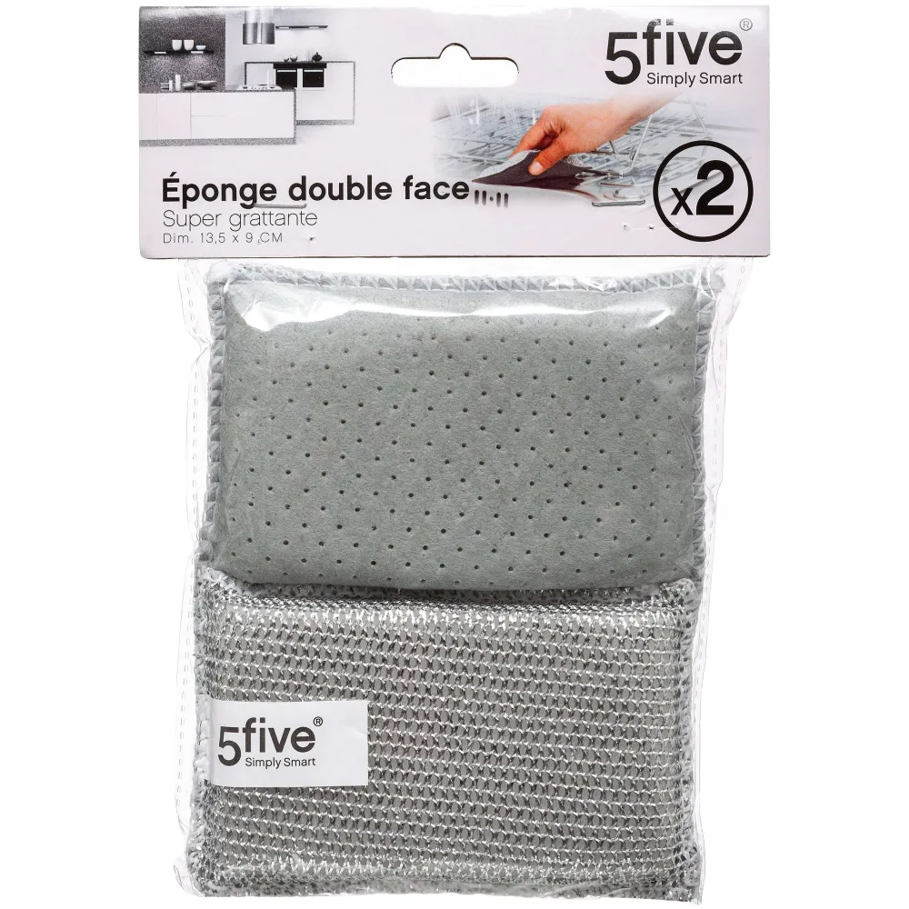 Menage|* Eponges Double Face X2