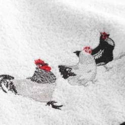 maxibazar Essuie Main 60Cm Auberge Anthracite- Torchons Et Essuie Mains