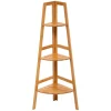 Five Meubles Salle De Bain>Etagere Angle 3 Niveaux Sicela Bambou