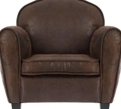 Atmosphera Fauteuil Enfant>Fauteuil Enfant Club Marron