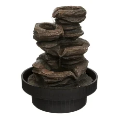 maxibazar Fontaine Resine Sharmilla H.22.5Cm- Objets De Decoration