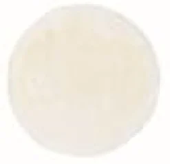 maxibazar Galette Chaise Imitation Peau Lapin Blanc 40Cm- Galettes De Chaise