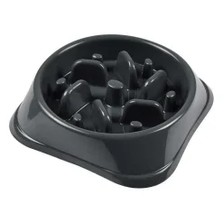Repas Et Accessoires|* Gamelle Antiglouton Plastique D.19.5X4.5Cm Anthracite