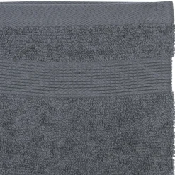 Atmosphera Gant X2 450Gr Gris Fonce 15X21Cm- Eponge 450G