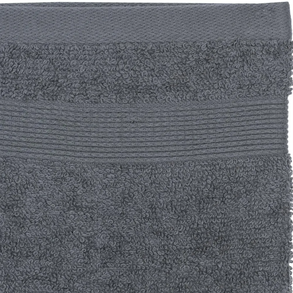 Atmosphera Gant X2 450Gr Gris Fonce 15X21Cm- Eponge 450G