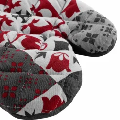 maxibazar Gant 30X18Cm Imprime Silicone Credence- Gants De Cuisine Et Maniques