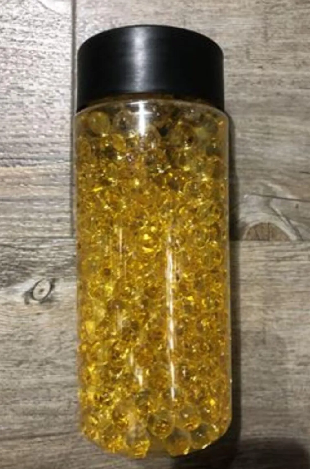 Atmosphera Gel Crystal Vase Ocre 500Ml- Sable Et Deco