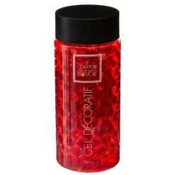 Atmosphera Gel Crystal Vase Rouge 400Ml- Sable Et Deco