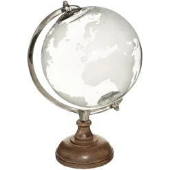 Atmosphera Globe Manguier Verre D.20Cm- Objets De Decoration