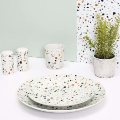 Petit-Déjeuner|* Gobelet Effet Terrazzo 20Cl