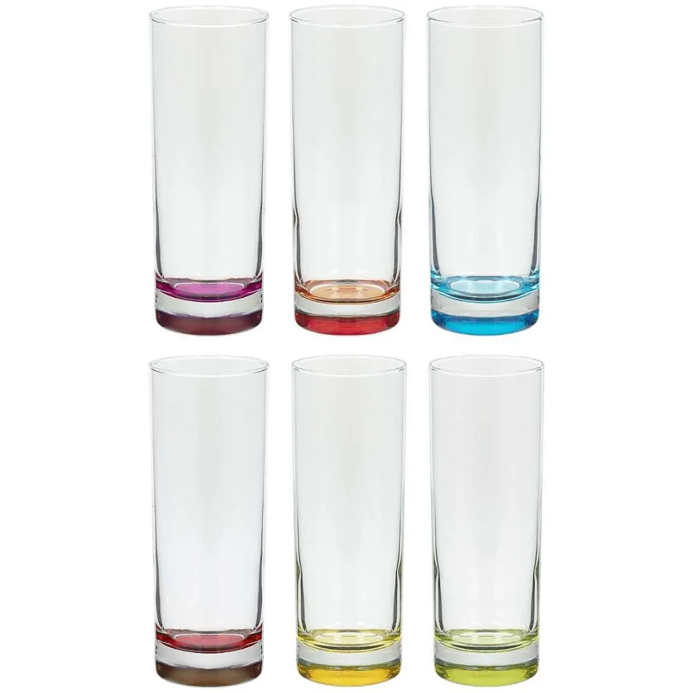 Verres|Secret de Gourmet Gobelet Haut X6 Colori Eau 31Cl