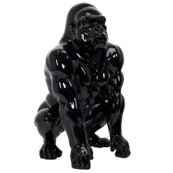 maxibazar Gorille Noir Deco 46Cm- Objets De Decoration