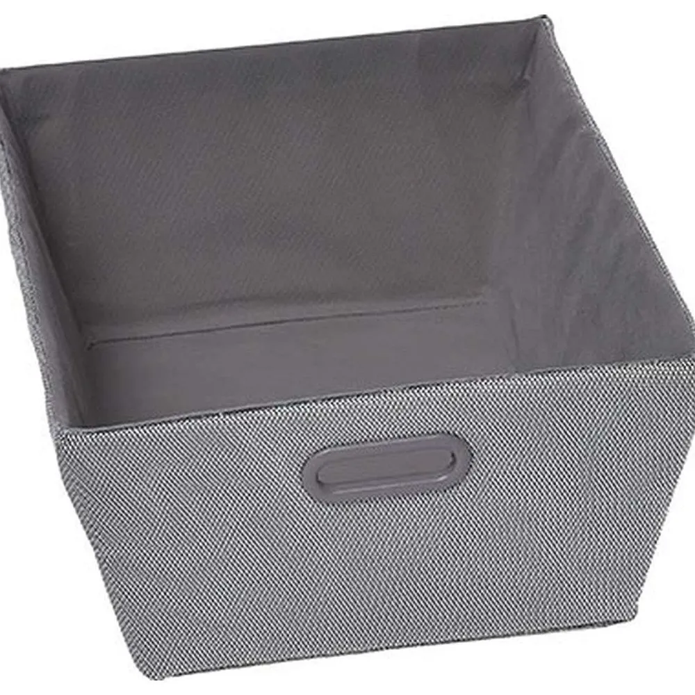 Organisation Du Dressing|* Grande Paniere Dressing Evasee En Polyester Avec Une Poignee