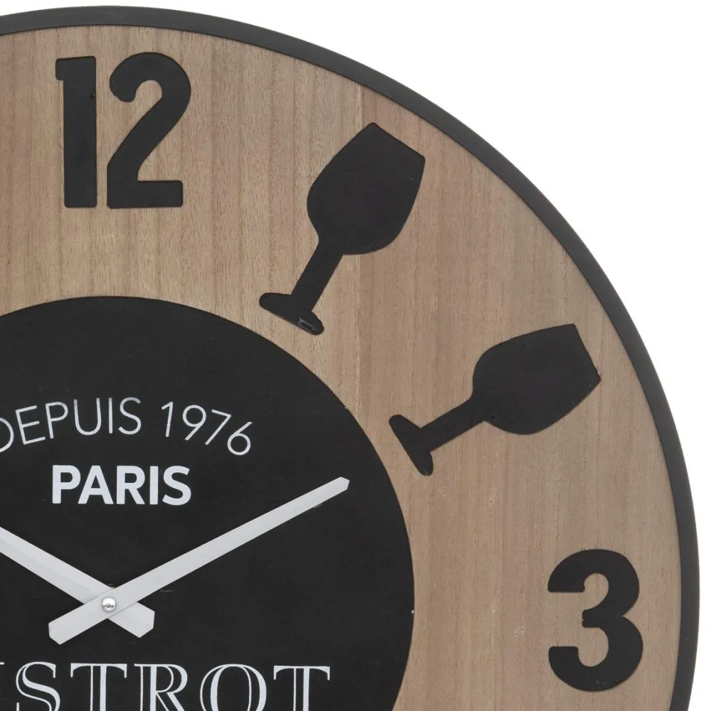 maxibazar Horloge Bistrot Lais D.57Cm- Horloges