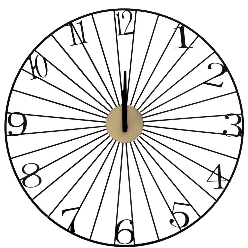 maxibazar Horloge Filaire 50Cm- Horloges