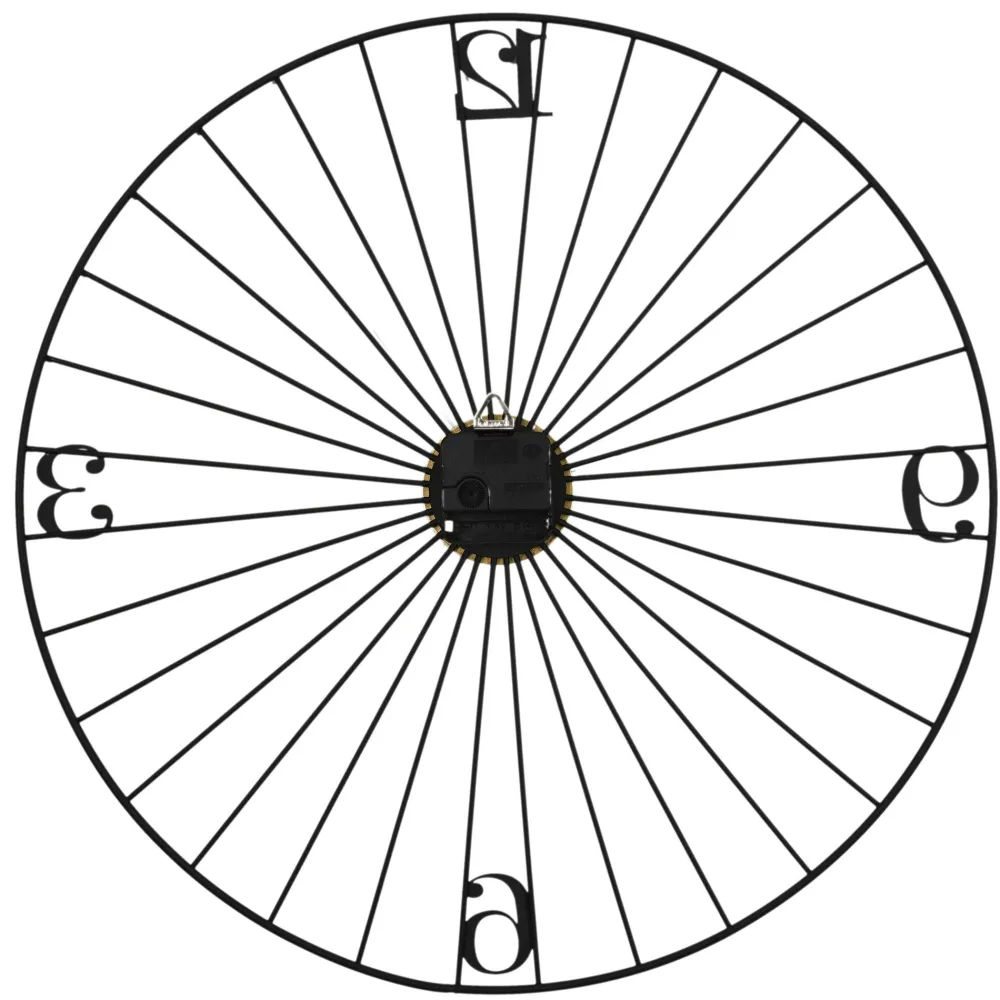 maxibazar Horloge Filaire 50Cm- Horloges