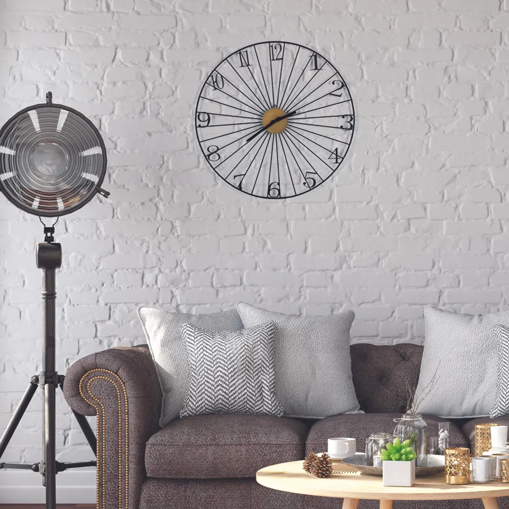 maxibazar Horloge Filaire 50Cm- Horloges