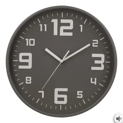maxibazar Horloge Grise D.30- Horloges