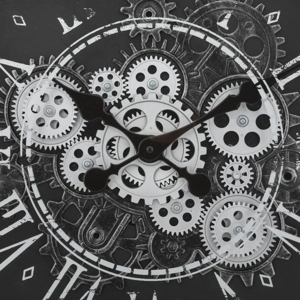 maxibazar Horloge Mecanique Izia D.51Cm- Horloges