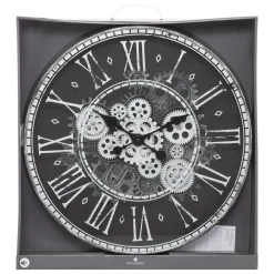 maxibazar Horloge Mecanique Izia D.51Cm- Horloges