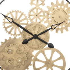 maxibazar Horloge Mecanique Metal Isae D.90Cm- Horloges