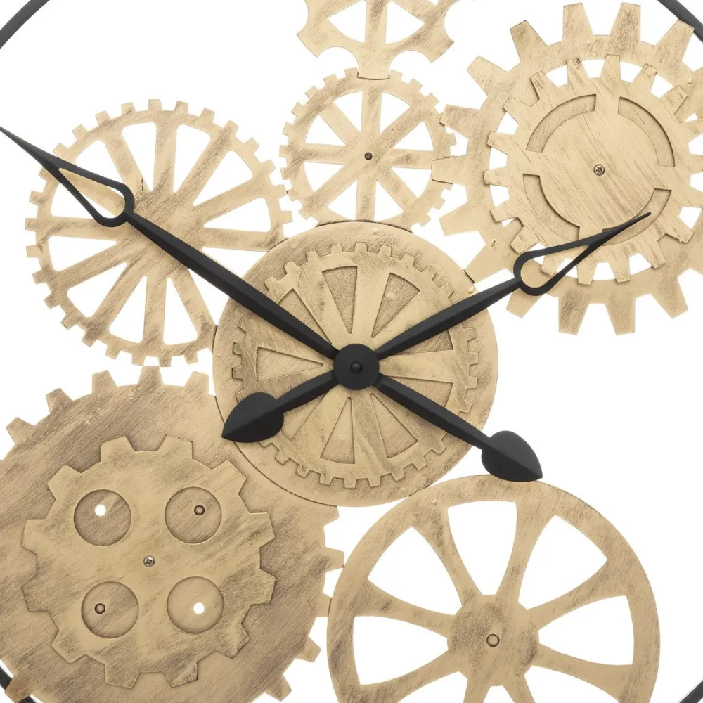 maxibazar Horloge Mecanique Metal Isae D.90Cm- Horloges