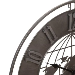 Atmosphera Horloge Metal Monde Isac D.68Cm- Horloges