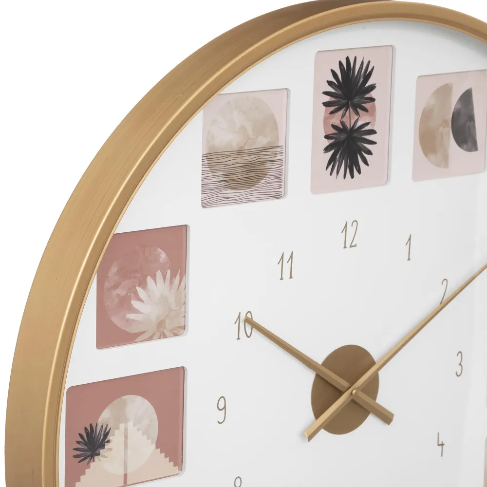 Atmosphera Horloge Metal Pele Mele D.76.5Cm- Horloges