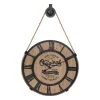 maxibazar Horloge Metal Pouli D.58Cm- Horloges