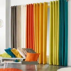 maxibazar Housse De Coussin Encart 40X40Cm Shana Perle- Rideaux Basiques Et Coussins