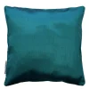 maxibazar Housse De Coussin Encart 40X40Cm Shana Bleu- Rideaux Basiques Et Coussins