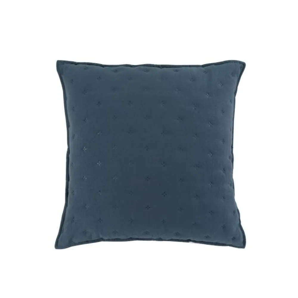 maxibazar Housse De Coussin Et Encart 40X40 Cm Microfibre Bicolore- Couvre-Lits, Boutis Et Edredons
