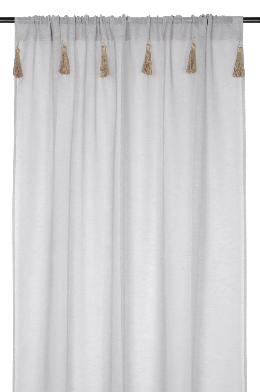 maxibazar Ibiza Voile 140X260Cm Naturel- Voilages