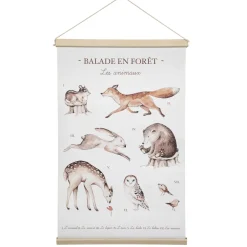 Atmosphera Kakemono Bi Face Foret- Decorations Murales