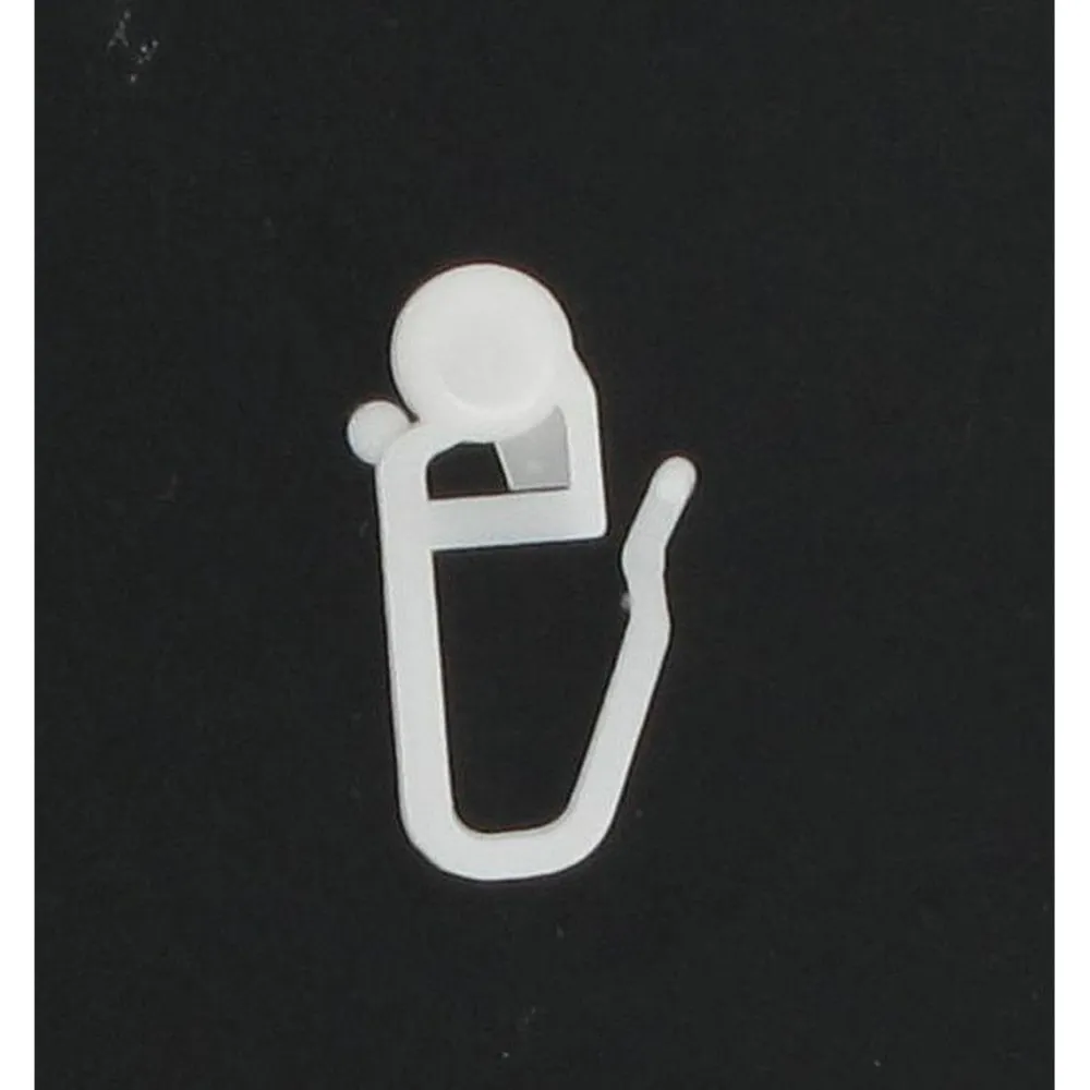 maxibazar Kit D'Accessoires Pour Rail Blanc- Vitrages