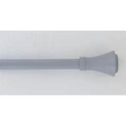 maxibazar Kit Ext 120 210 Cm D19 Embout Brasserie Gris Mat- Kits De Tringle