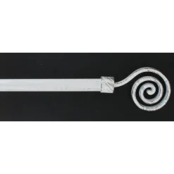 maxibazar Kit Ext 120 210 Cm D19 Embout Maison De Famille Blanc Noir- Kits De Tringle