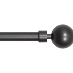 maxibazar Kit Ext D.19Cm Embout Basic Gris Beton- Kits De Tringle