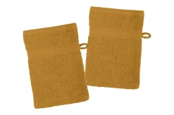 maxibazar Lagune Lot 2 Gants 15X21 Curry- Eponge Bio 500G
