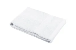 maxibazar Lagune Serviette 50X90 Blanc- Eponge Bio 500G