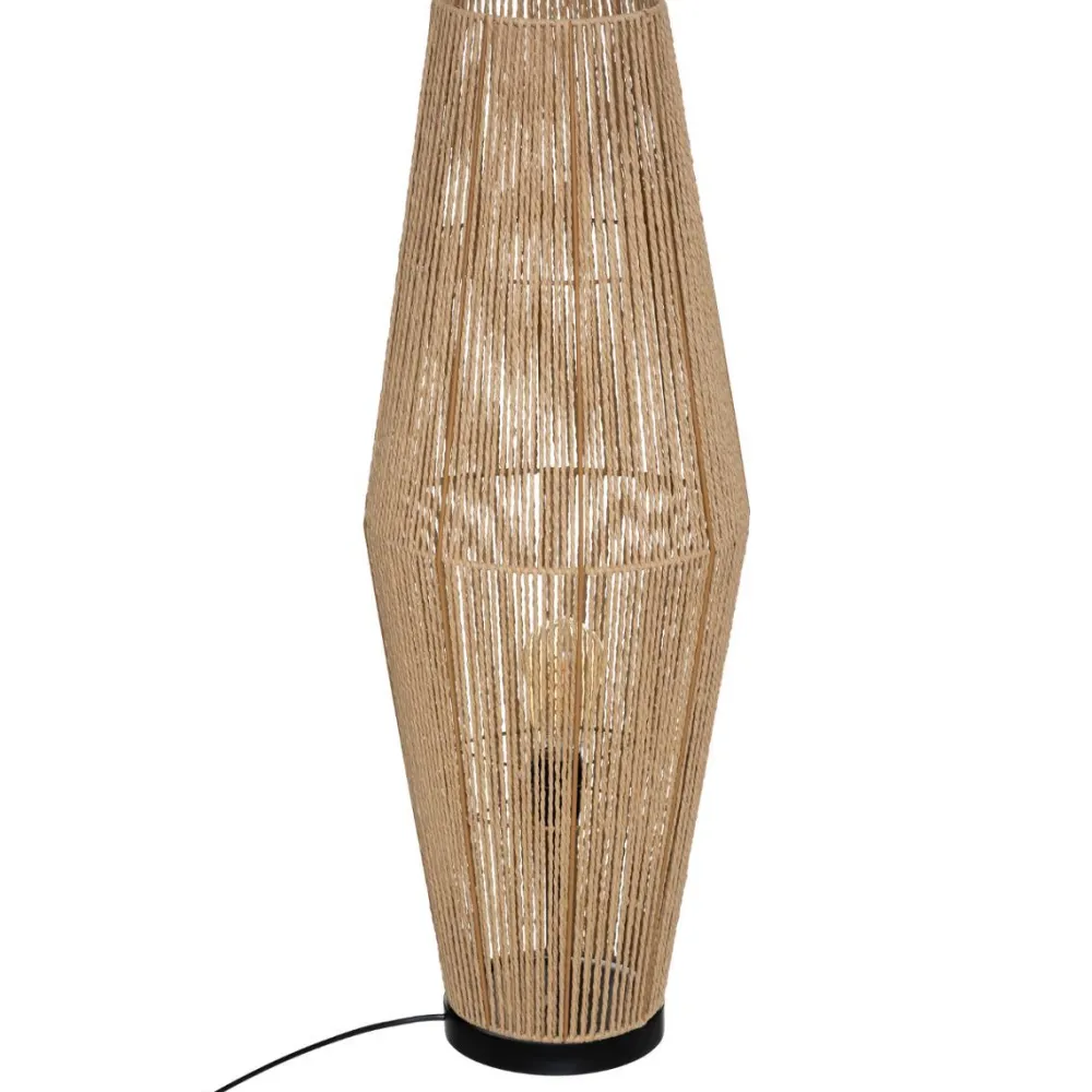 Atmosphera Lampadaire Aissa Naturel H.83Cm- Lampes A Poser